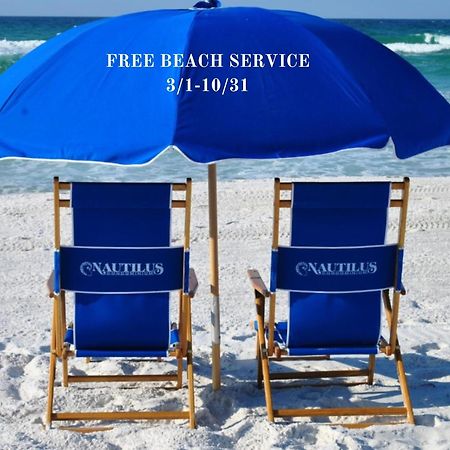 Nautilus 1201 - Gulf Front 2 Bedroom Huge Wrap Around Balcony 2Nd Floor! Fort Walton Beach Esterno foto