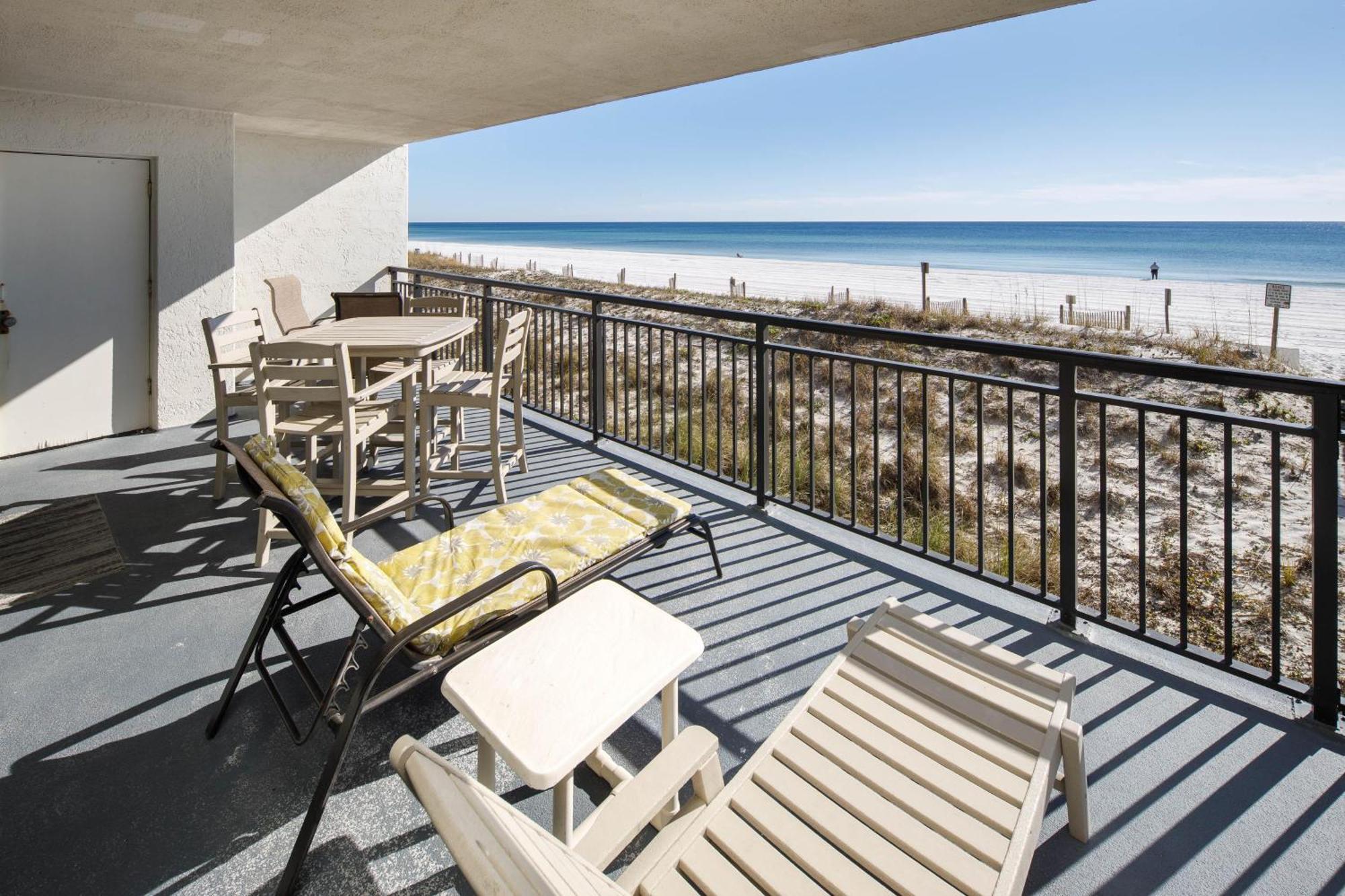 Nautilus 1201 - Gulf Front 2 Bedroom Huge Wrap Around Balcony 2Nd Floor! Fort Walton Beach Esterno foto