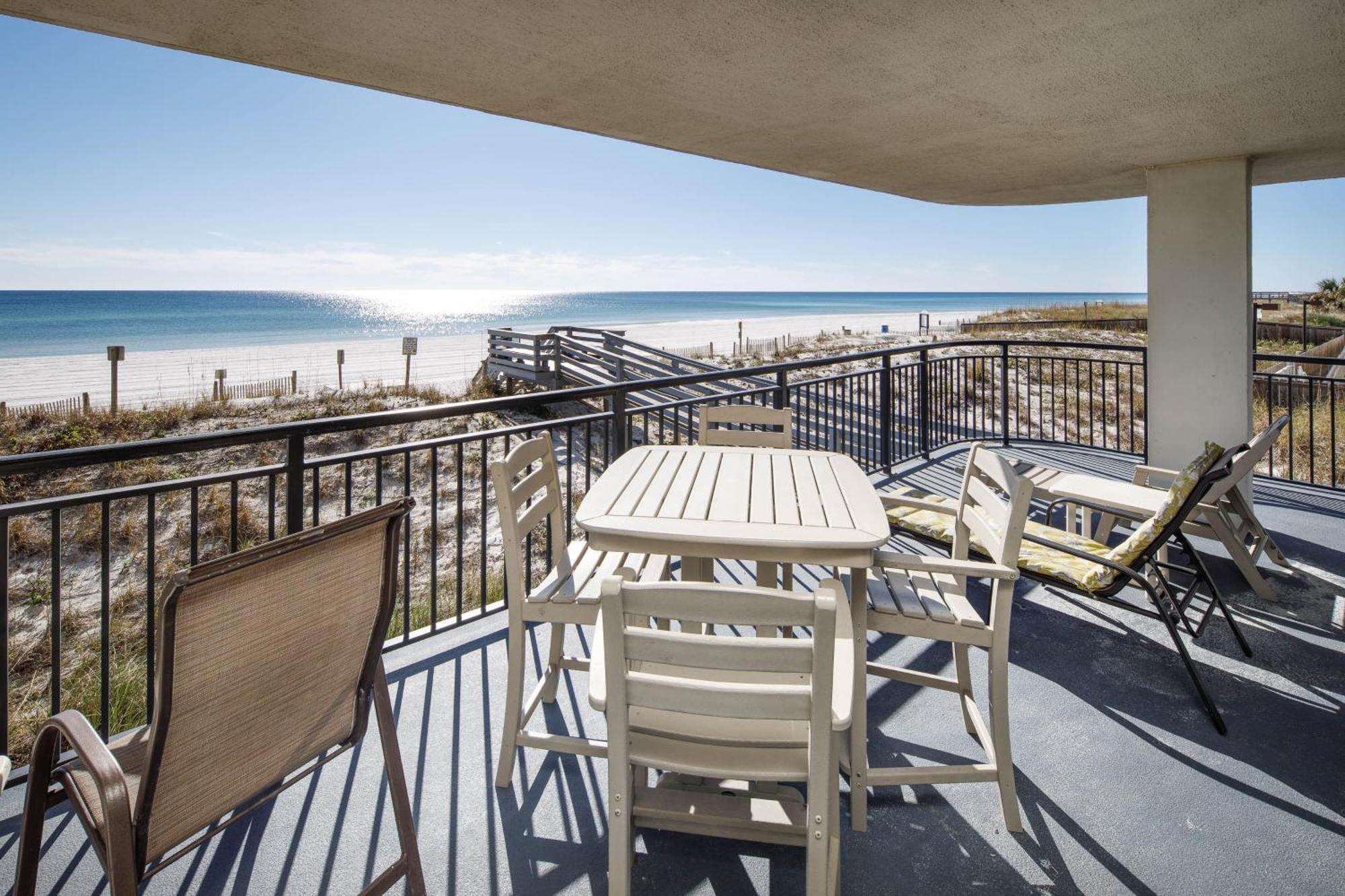 Nautilus 1201 - Gulf Front 2 Bedroom Huge Wrap Around Balcony 2Nd Floor! Fort Walton Beach Esterno foto