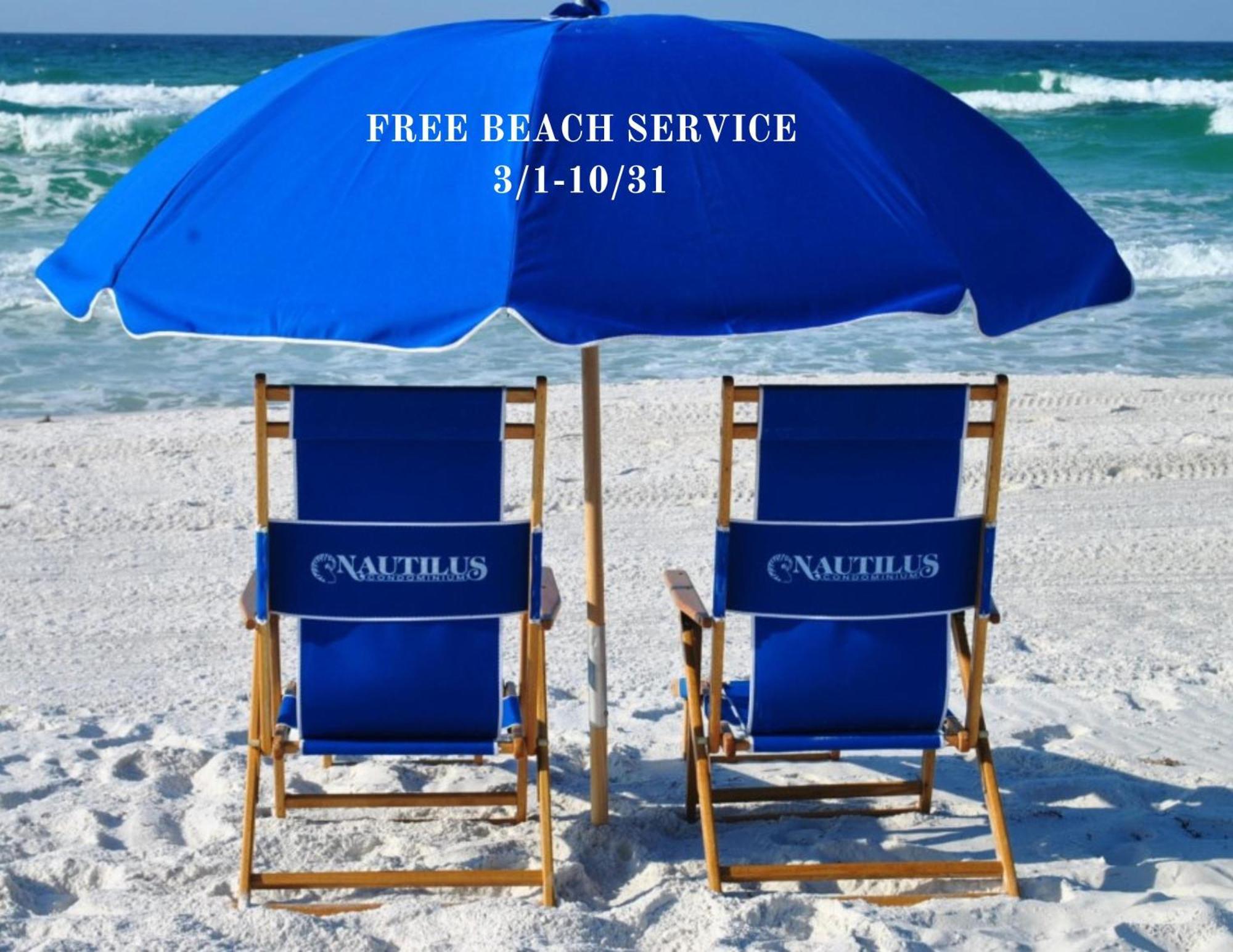 Nautilus 1201 - Gulf Front 2 Bedroom Huge Wrap Around Balcony 2Nd Floor! Fort Walton Beach Esterno foto