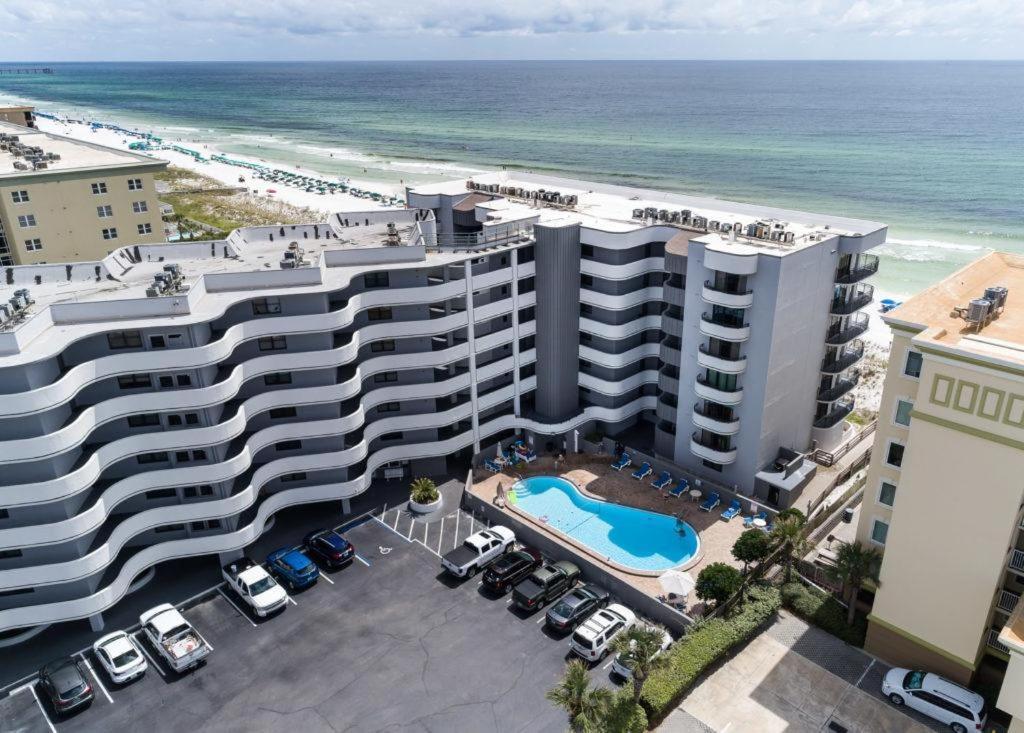 Nautilus 1201 - Gulf Front 2 Bedroom Huge Wrap Around Balcony 2Nd Floor! Fort Walton Beach Esterno foto